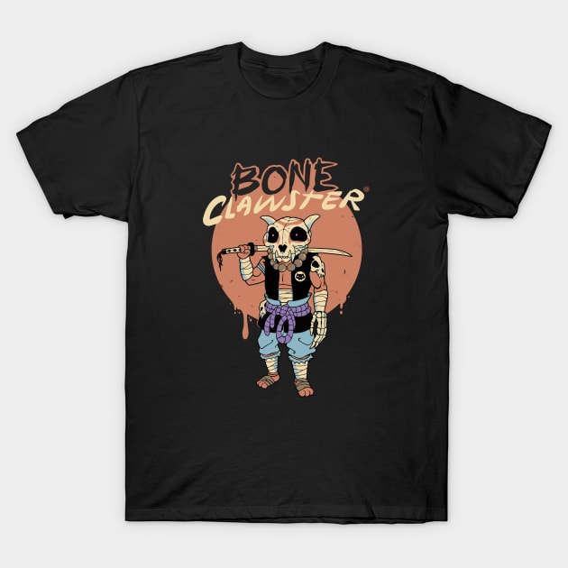 Bone Clawster T-Shirt by Vincent Trinidad Art